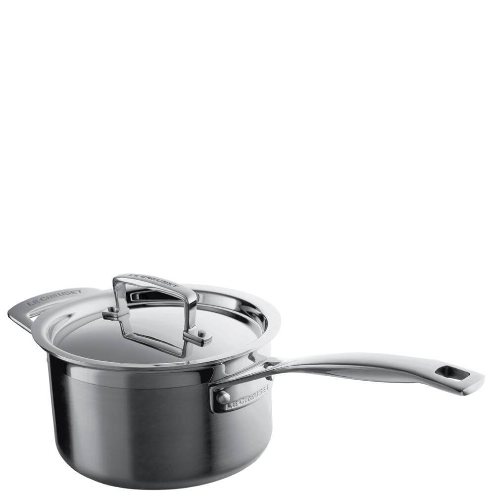 Le Creuset 3-Ply Stainless Steel 18cm Saucepan